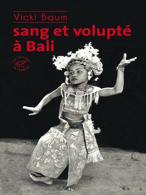cover image of Sang et volupté à Bali